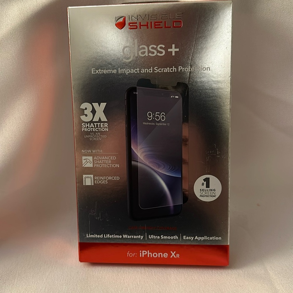 ZAGG Invisible Shield Glass+ Screen Protector for iPhone XR-